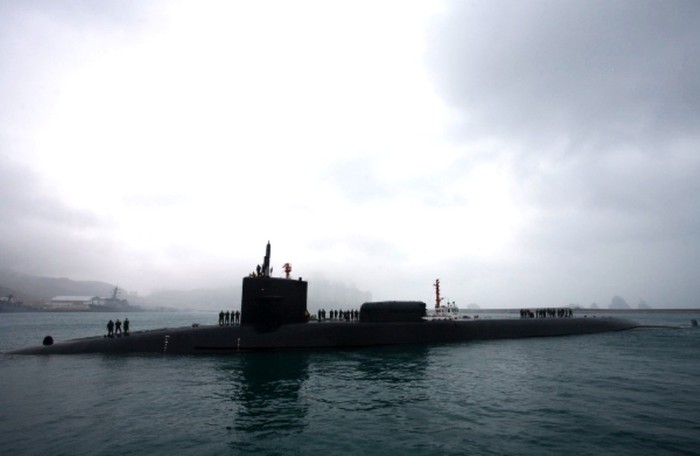 Tàu ngầm USS Michigan (SSBN-727/SSGN-727) của Hải quân Mỹ.